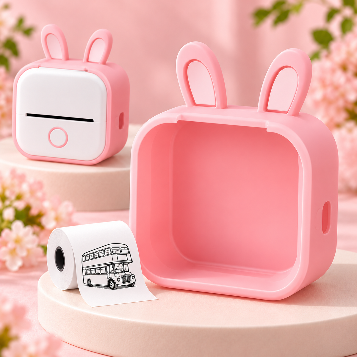 PrintyVibe™ - Portable Mini Wireless Thermal Printer