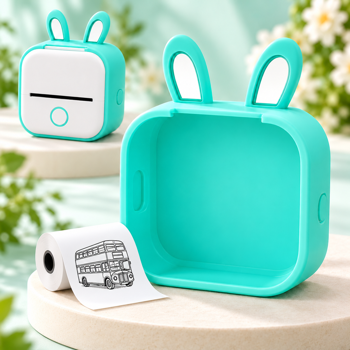 PrintyVibe™ - Portable Mini Wireless Thermal Printer
